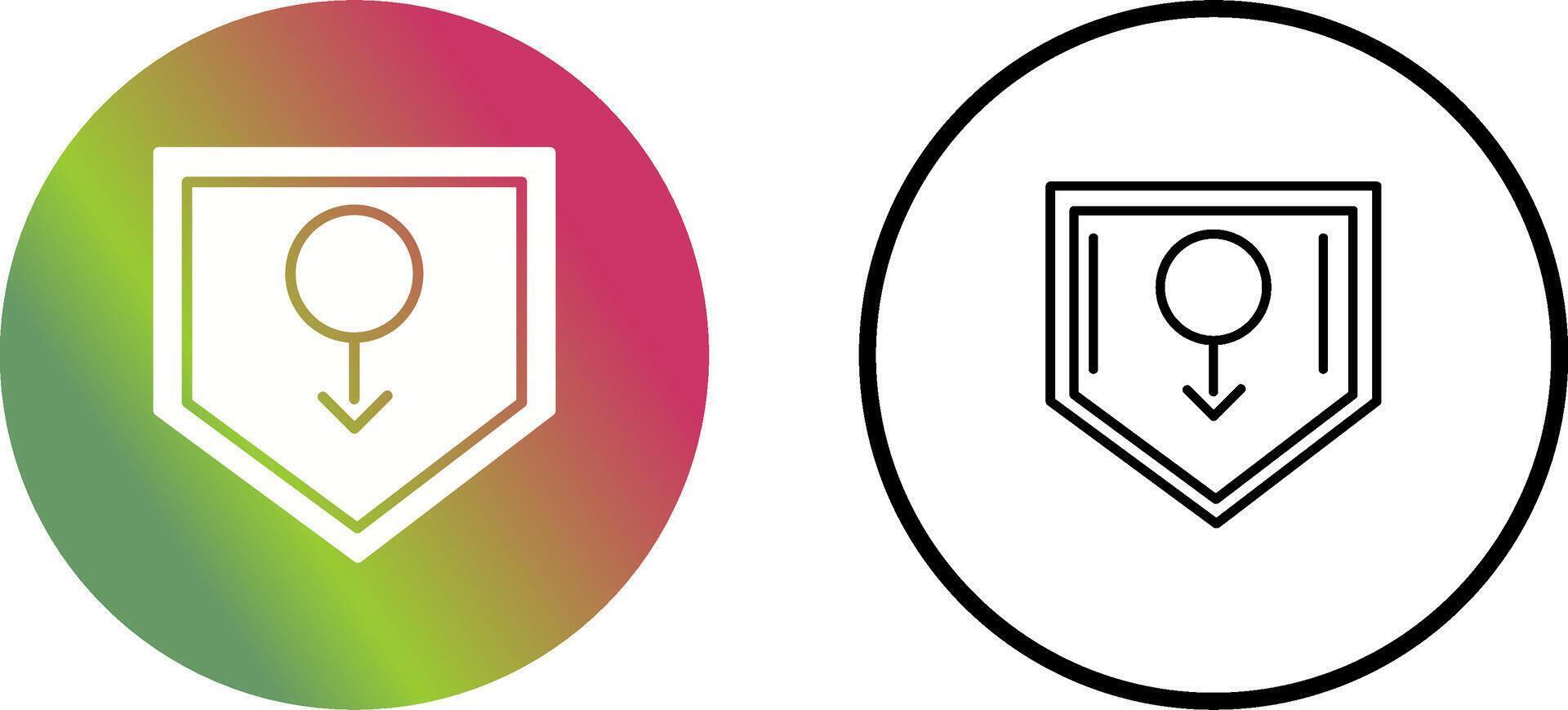 College Fraternity Vector Icon