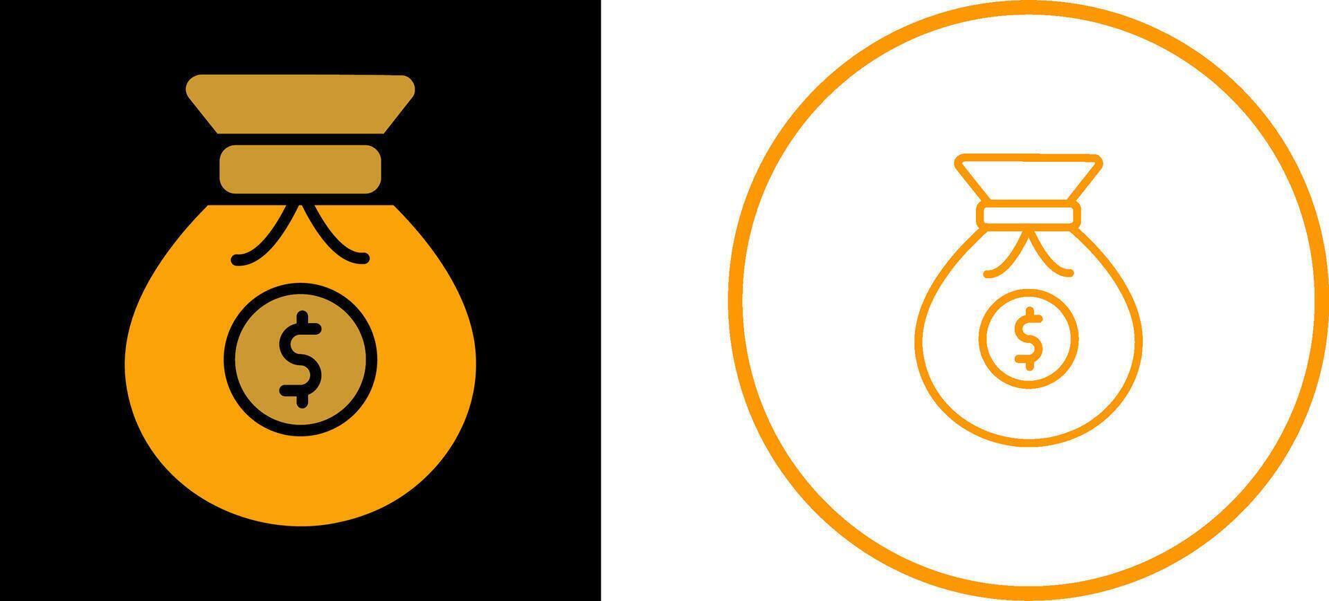 Money Bags Vector Icon