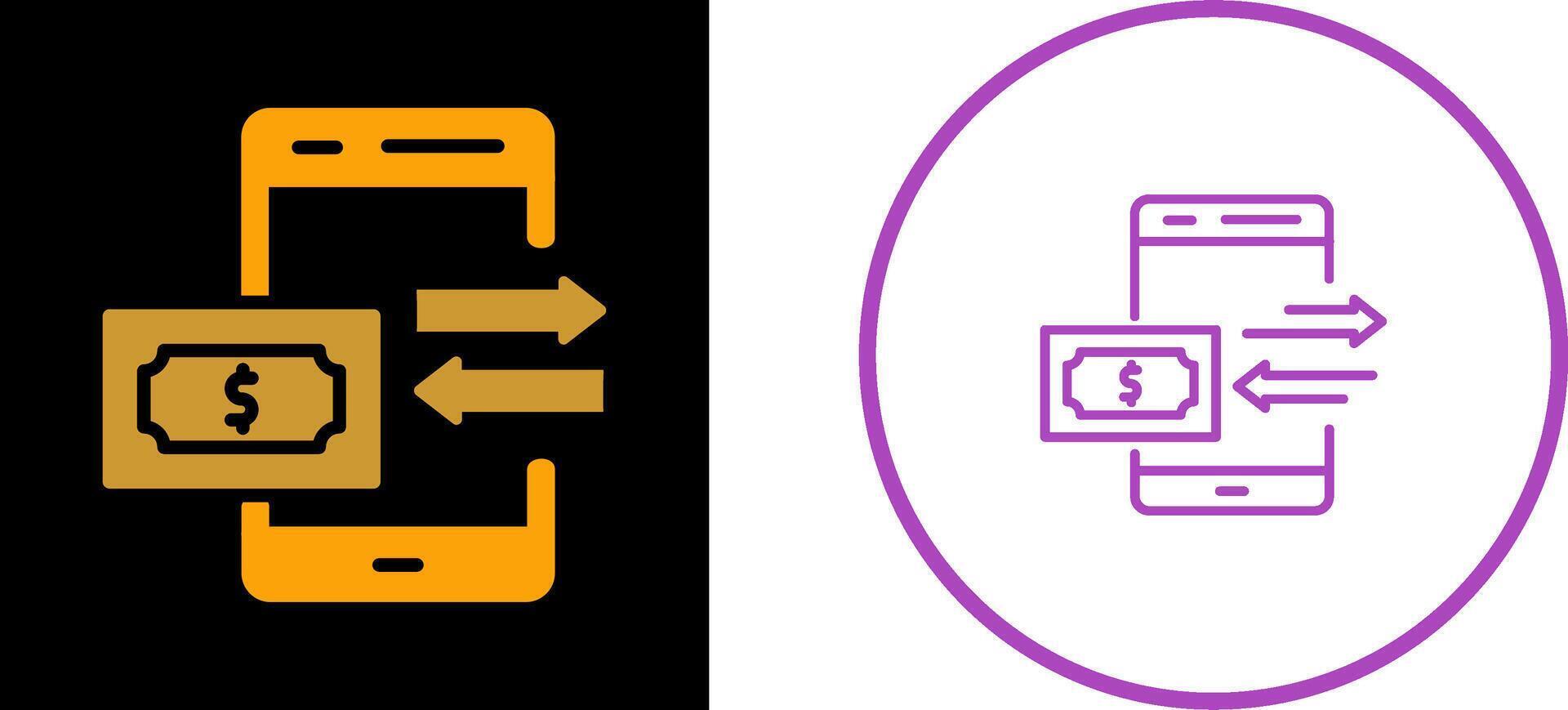 Money Transfer Vector Icon