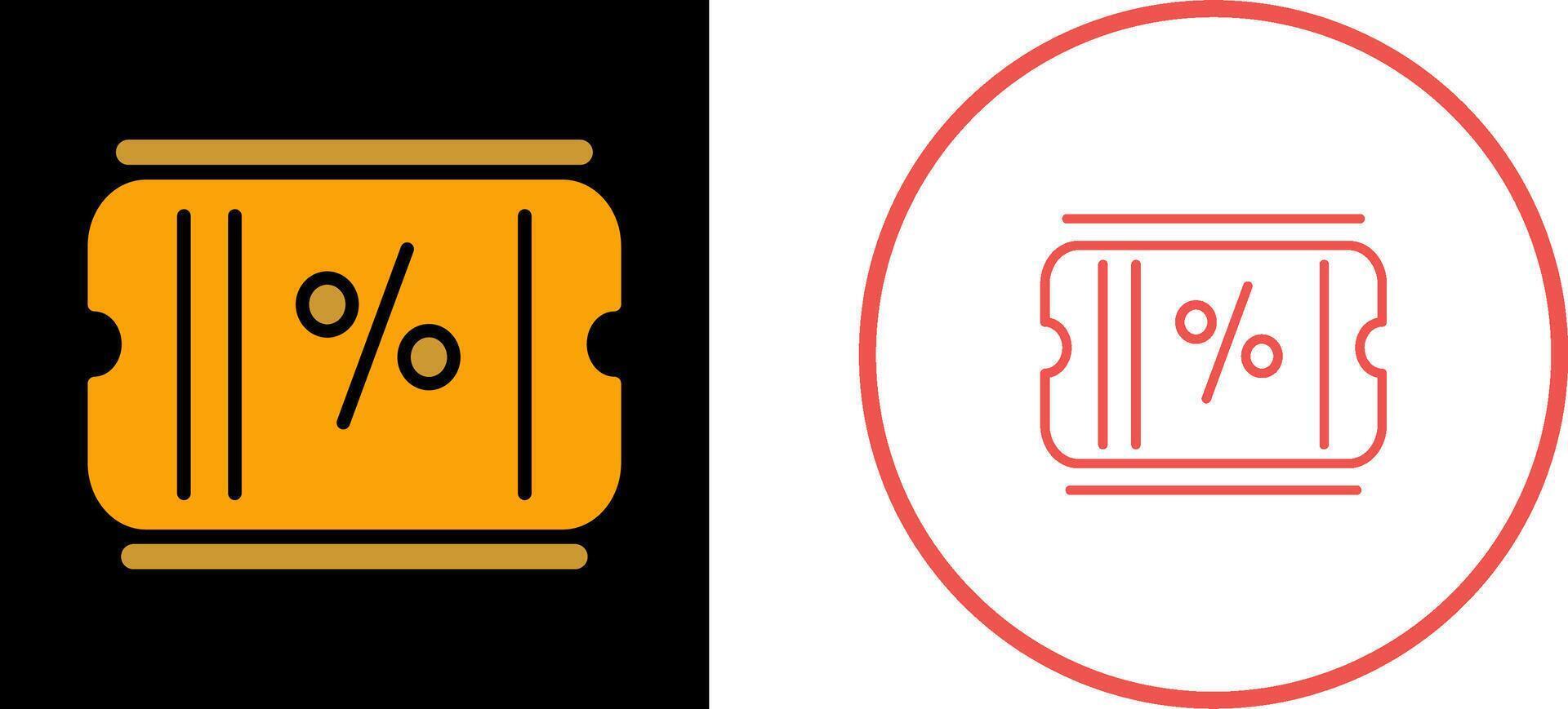 Coupon Vector Icon