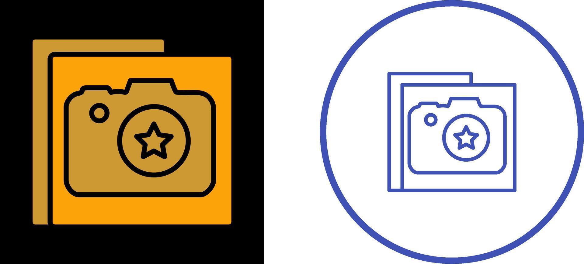 Star Photography Vector Icon