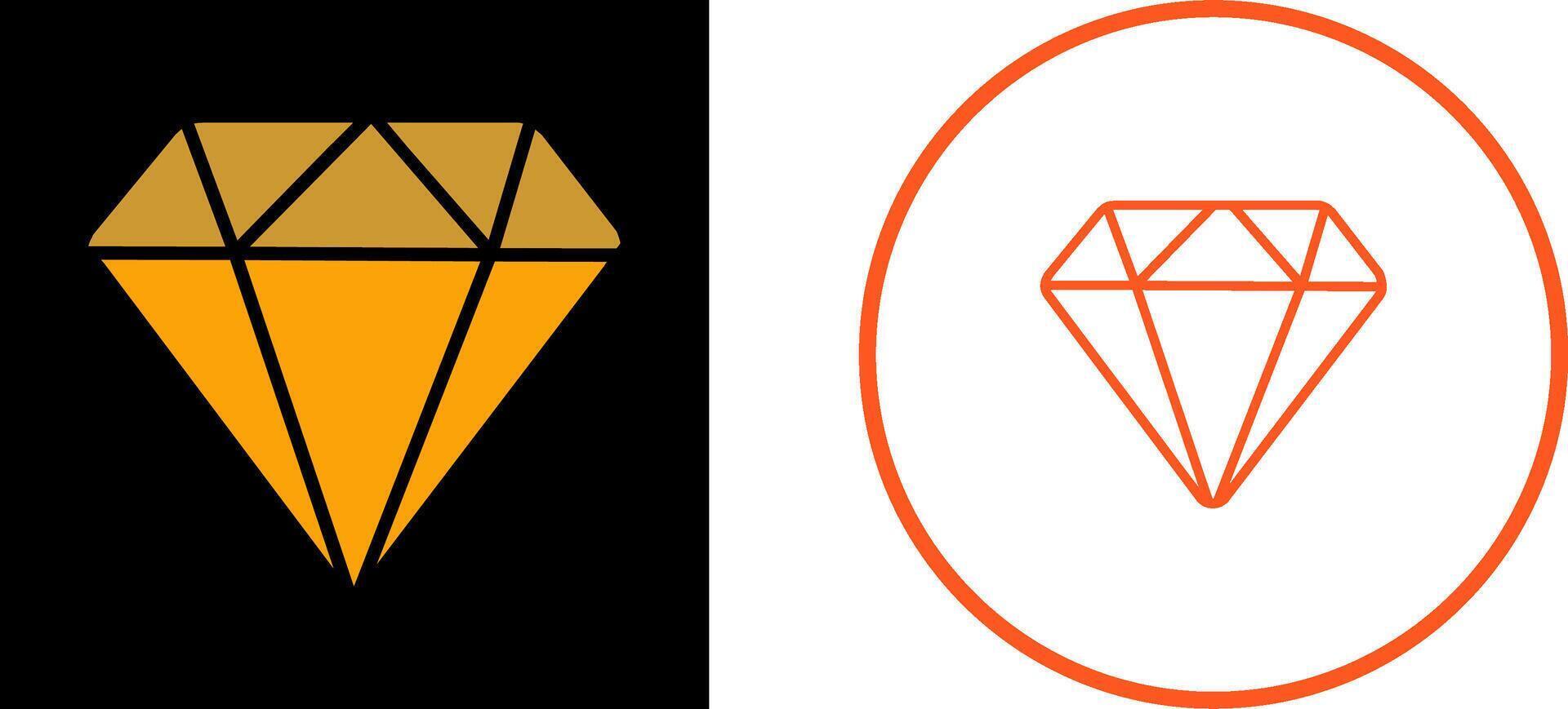 Diamond Vector Icon