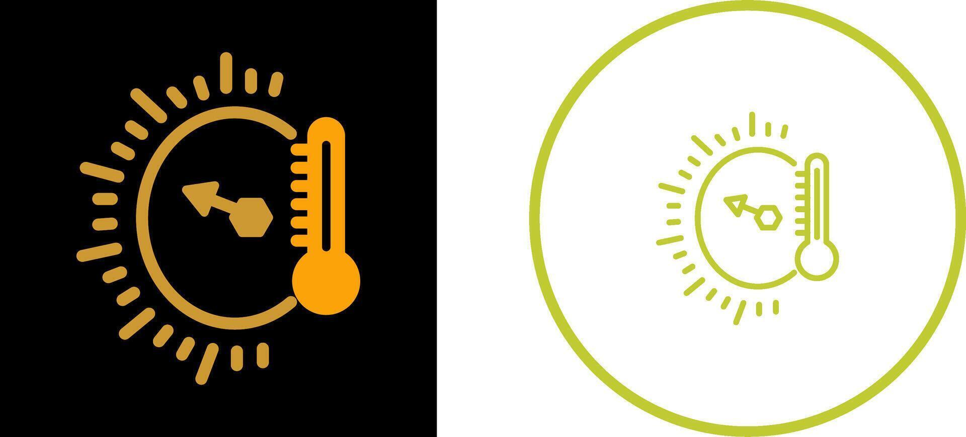 Temperature Indicator Vector Icon