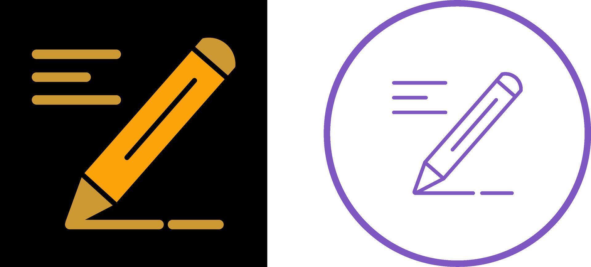 Pencil Vector Icon