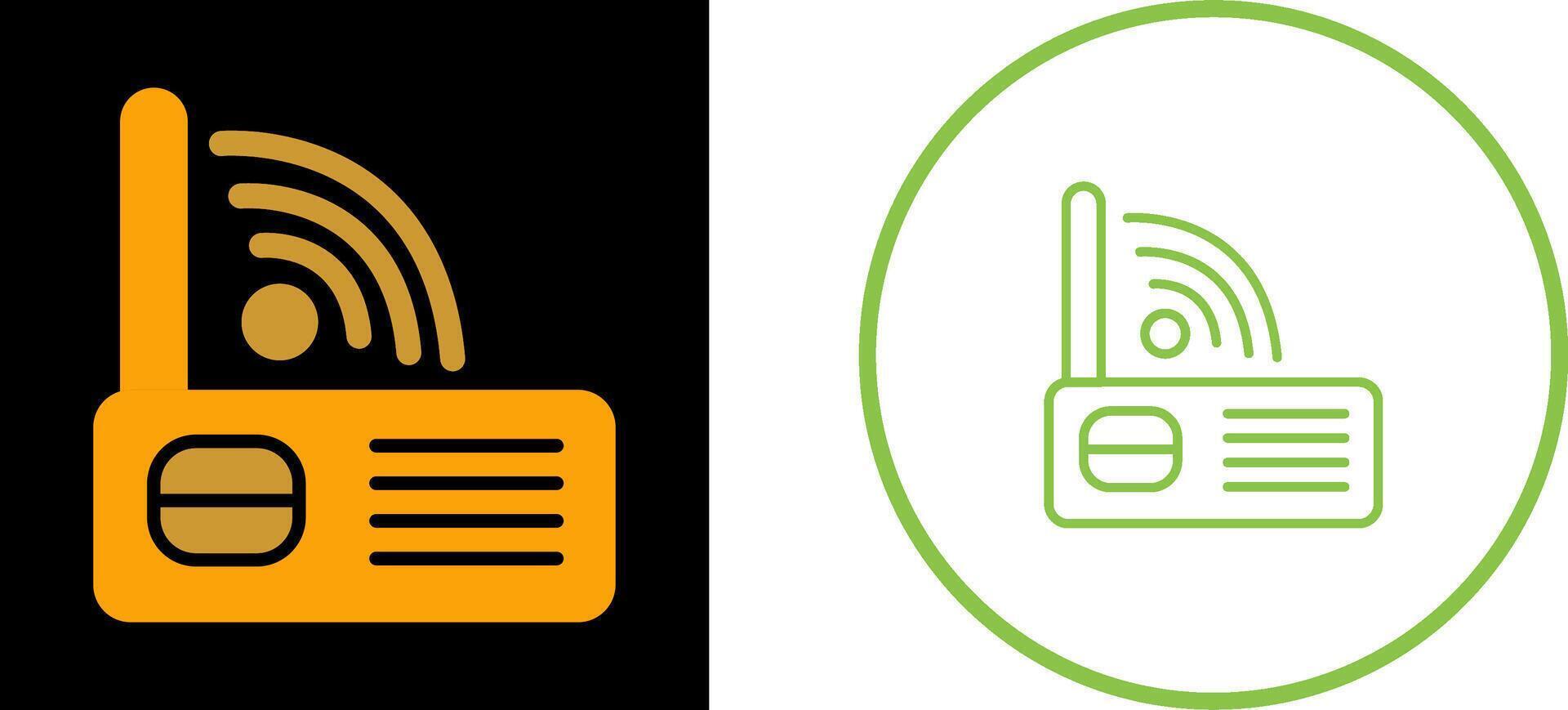 Modem Wifi Vector Icon