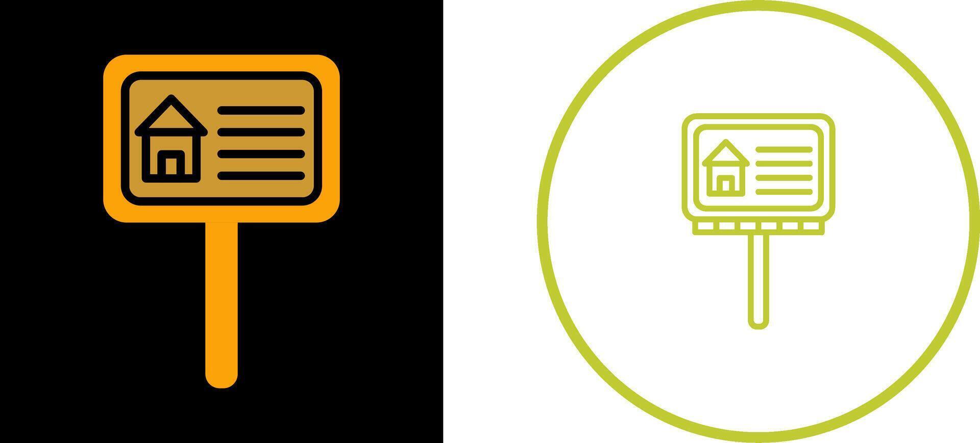 Billboard Vector Icon