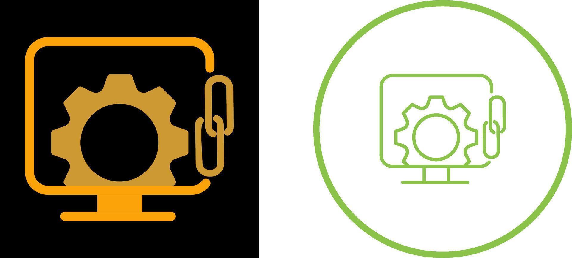 Link Optimization Vector Icon