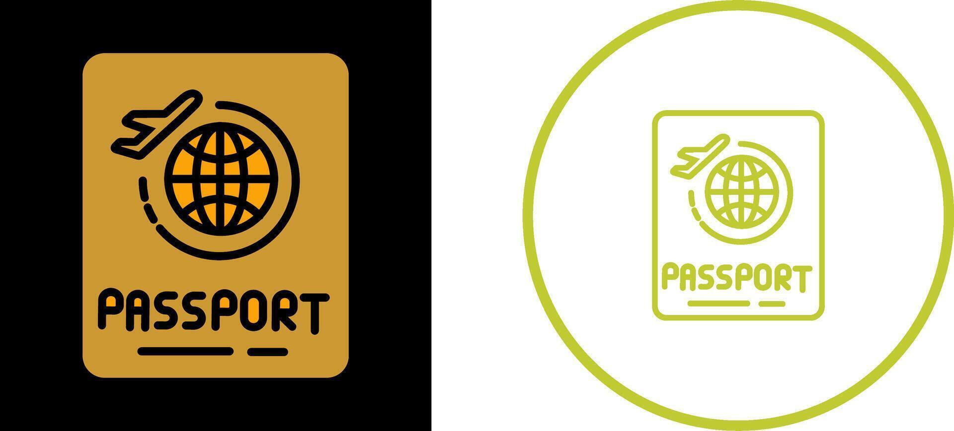 Passport Vector Icon