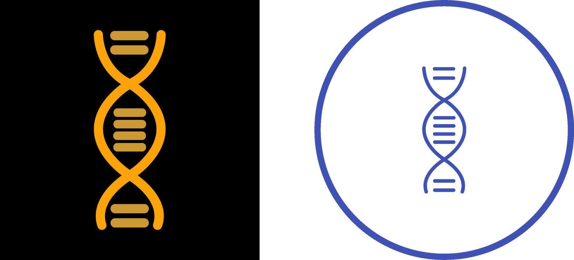 DNA Structure Vector Icon