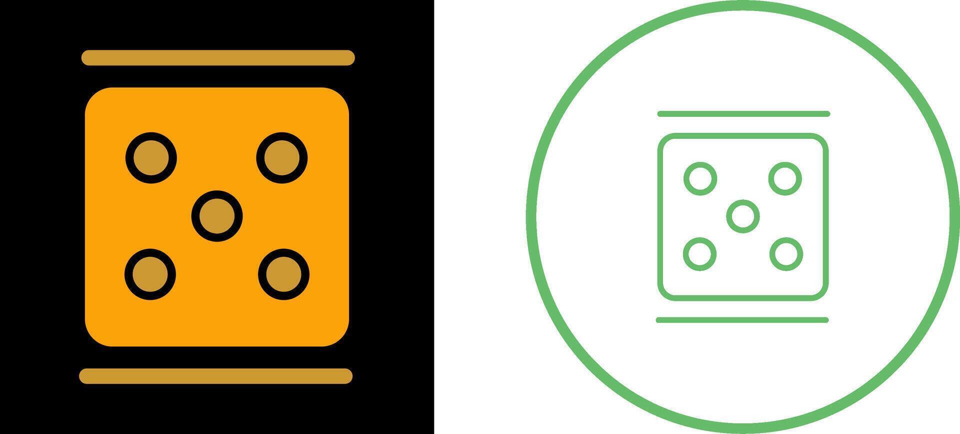 Dice Vector Icon