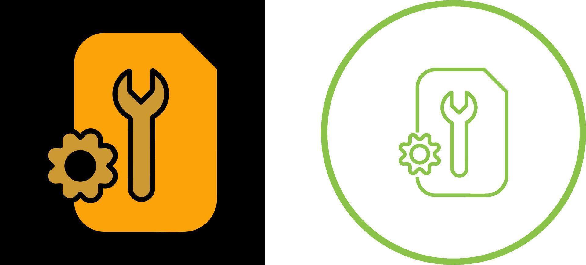 Configuration Vector Icon