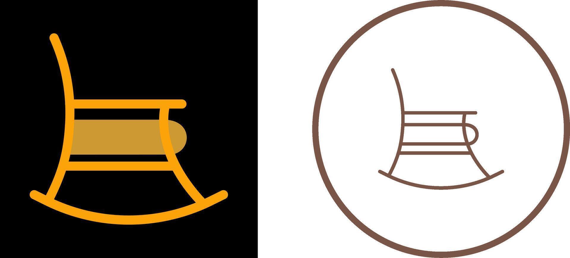 Rocking Chair Vector Icon