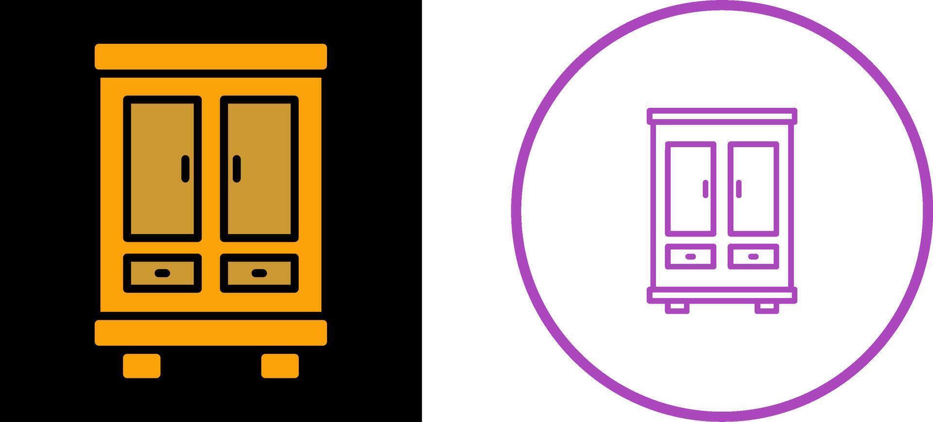 Cupboard Vector Icon