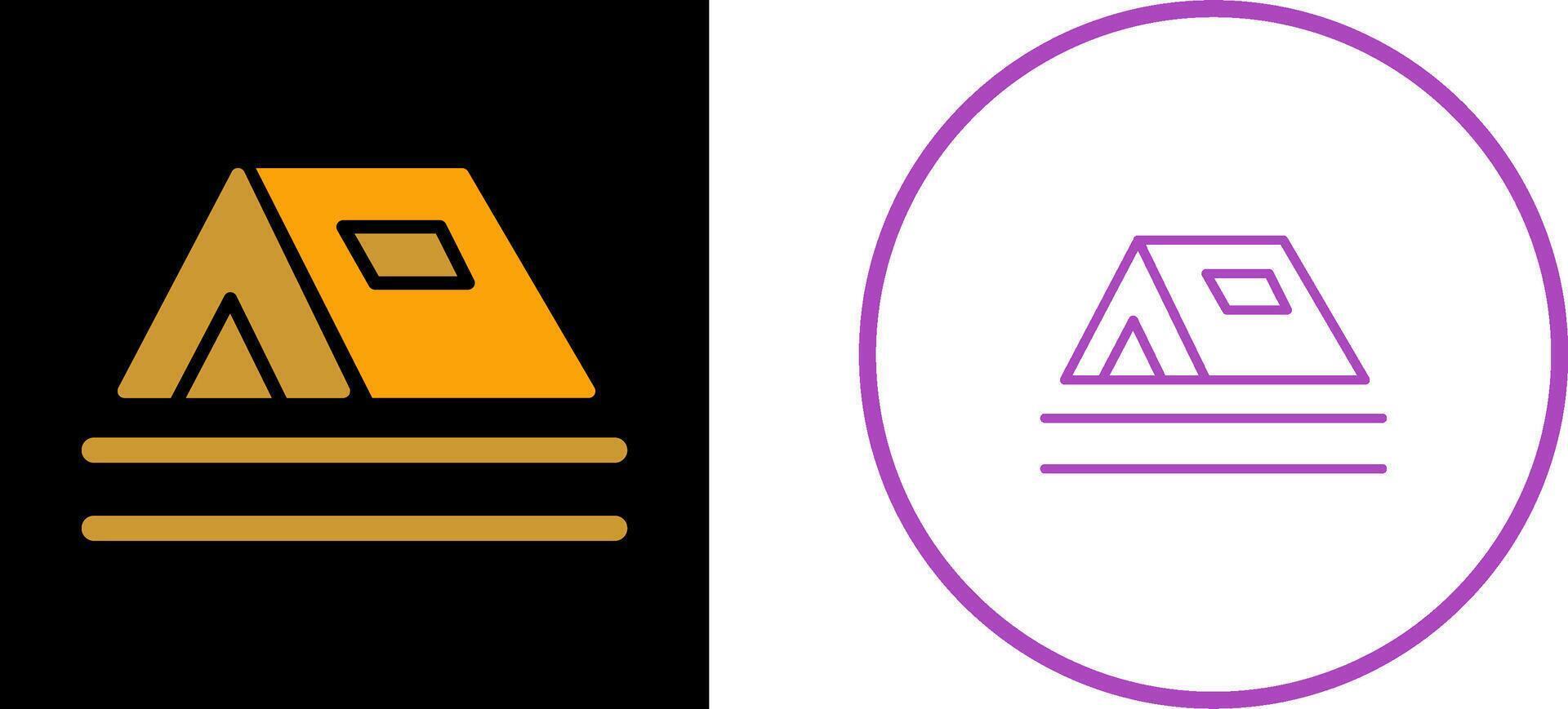 Tent Vector Icon