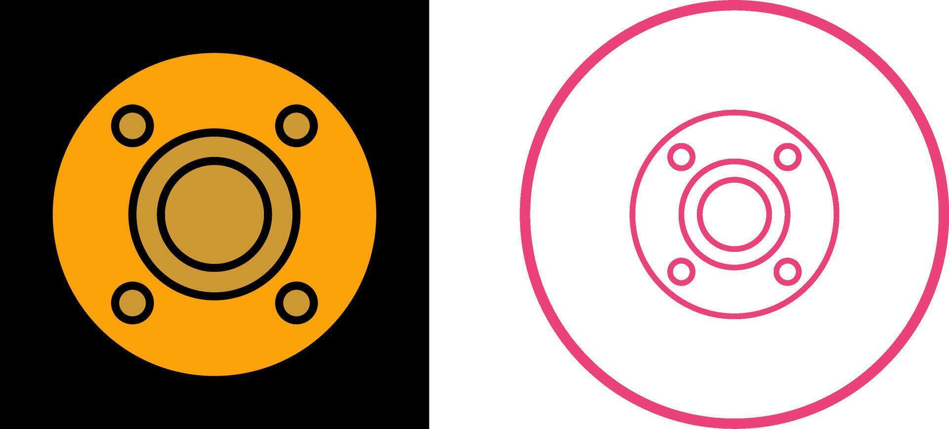 Flange Vector Icon