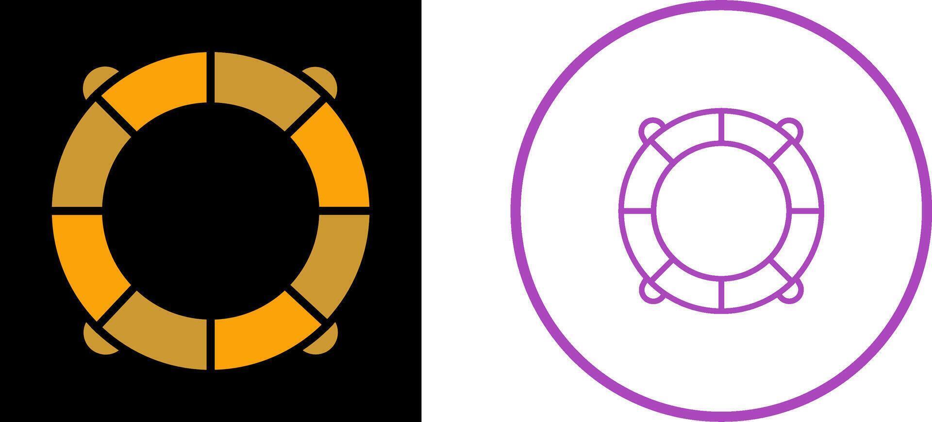 Life Saving Tube Vector Icon