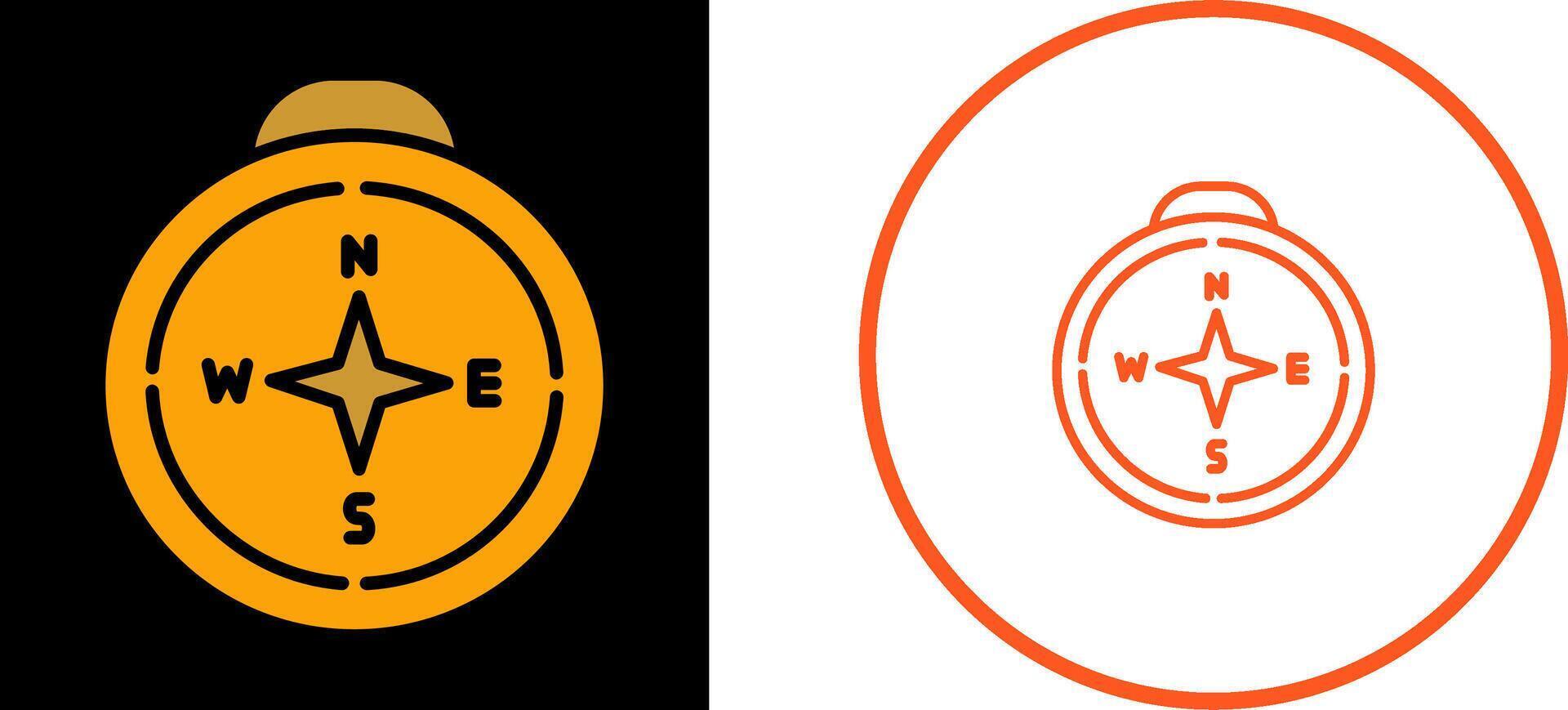 Compass Vector Icon