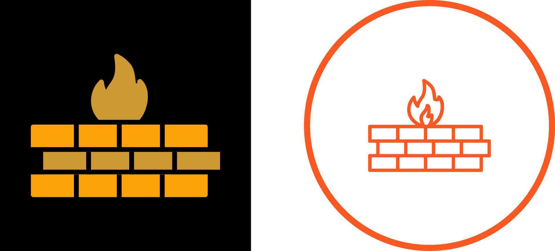 Firewall Vector Icon