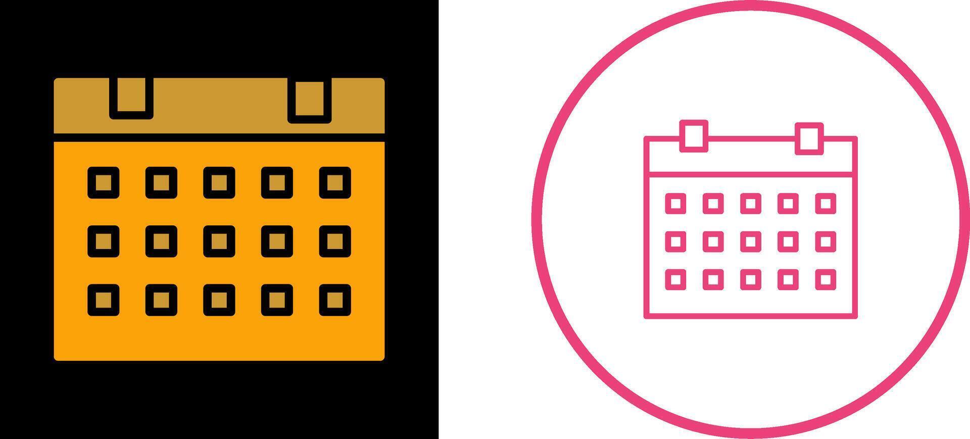 Calendar Vector Icon