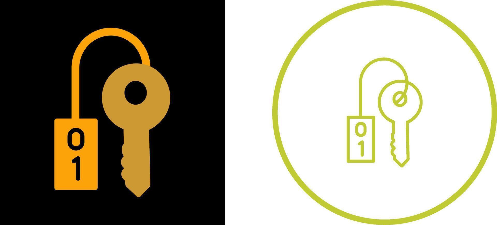 Hotel Keys Vector Icon