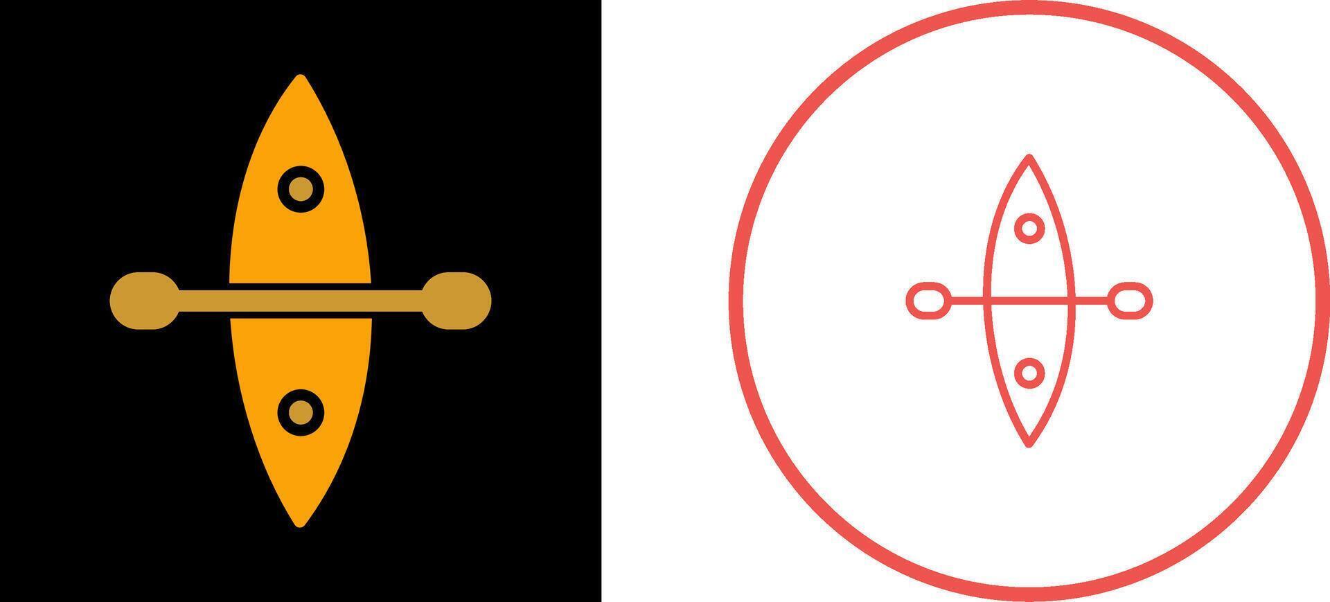 Kayak Vector Icon