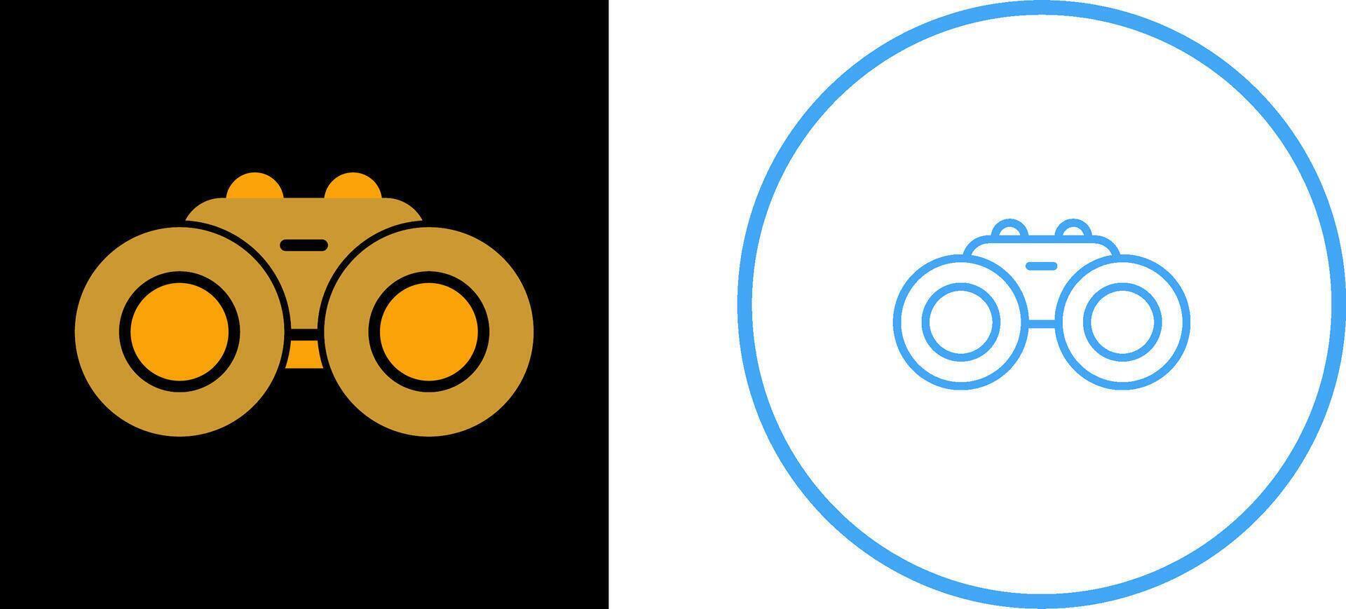 Binocular Vector Icon