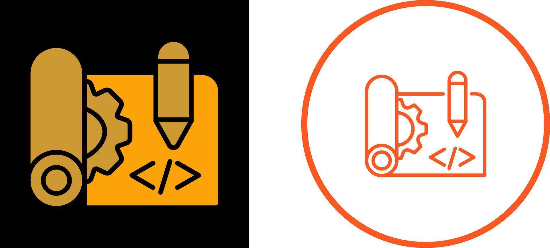 Blueprints Vector Icon