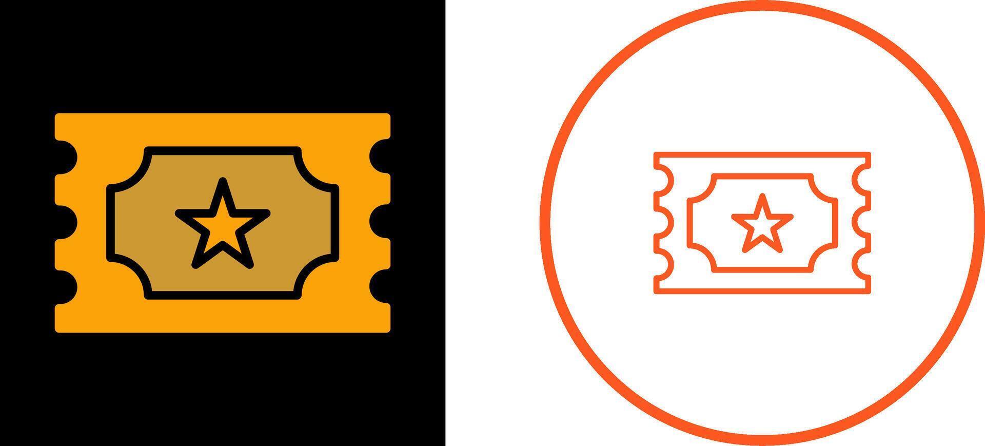 Tickets Vector Icon