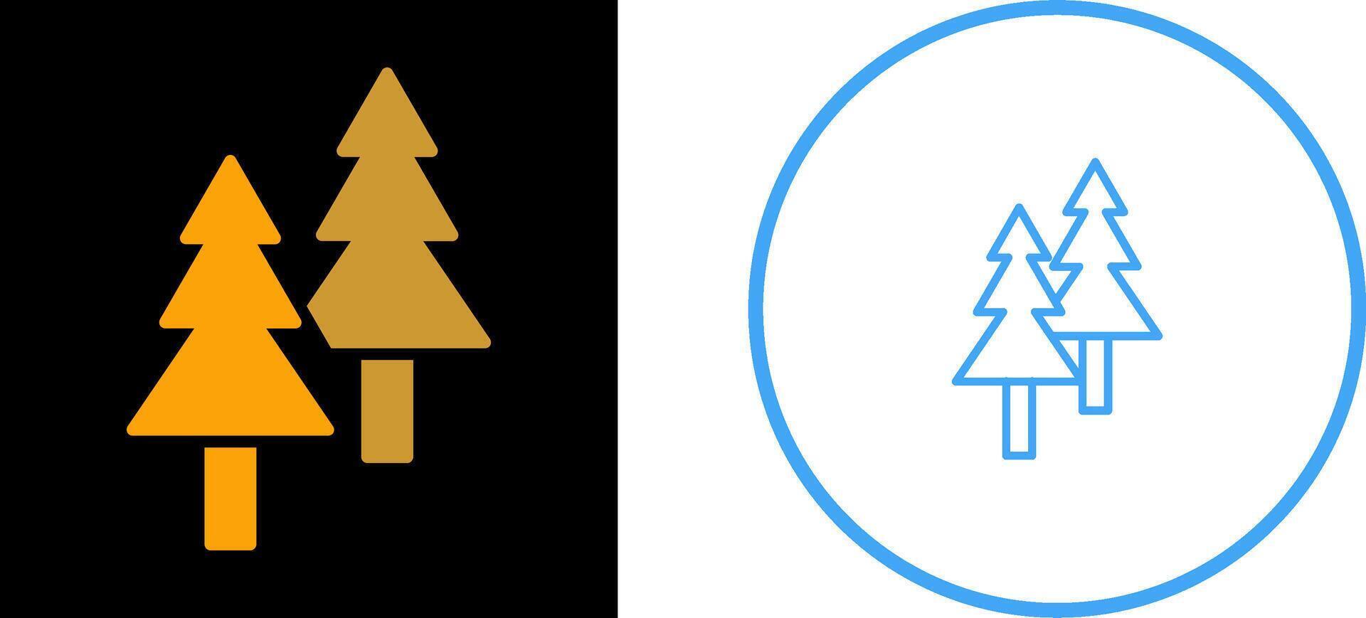 Pine Tree Vector Icon