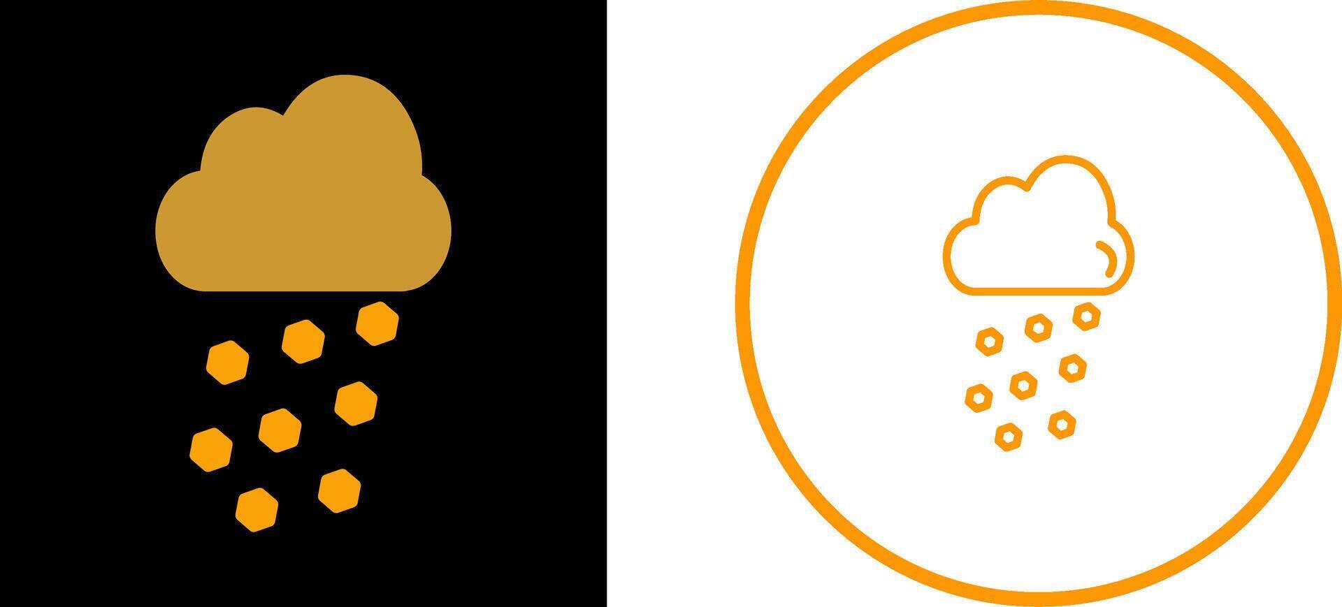 Hail Vector Icon