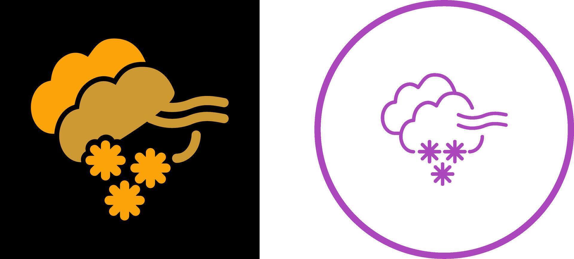 Blizzard Vector Icon