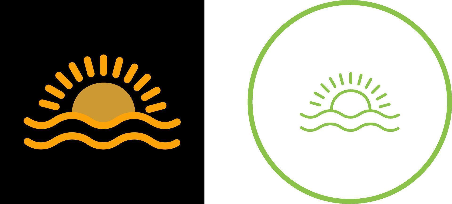 Sunrise Vector Icon