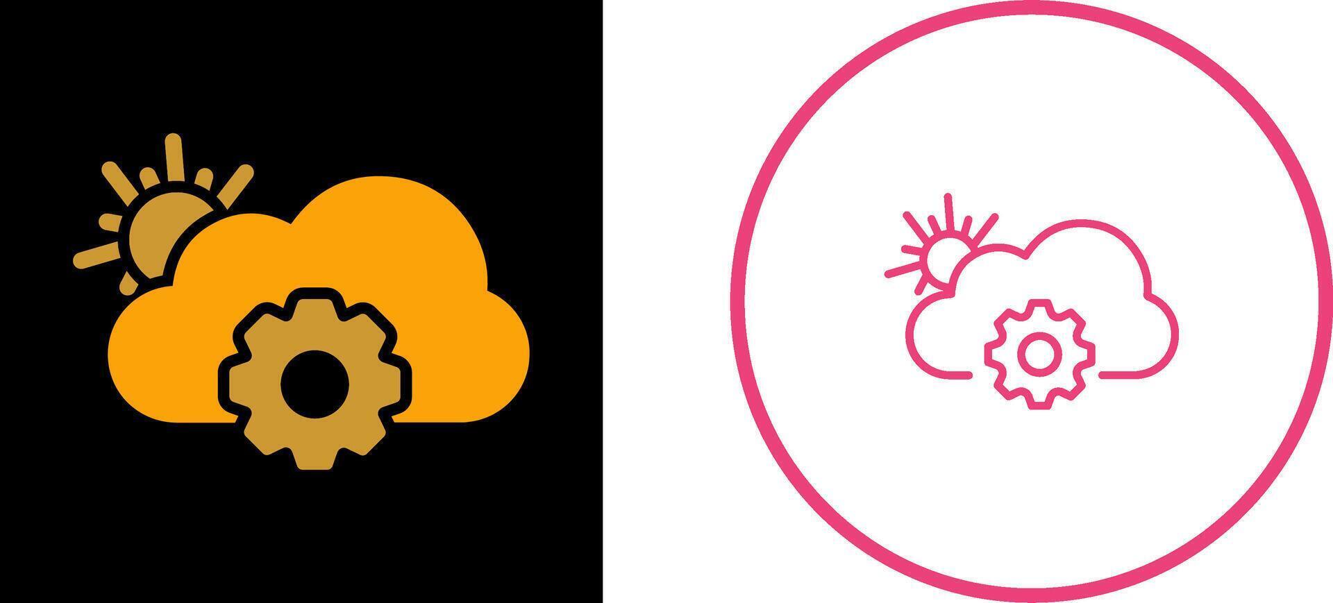 Forecast Vector Icon