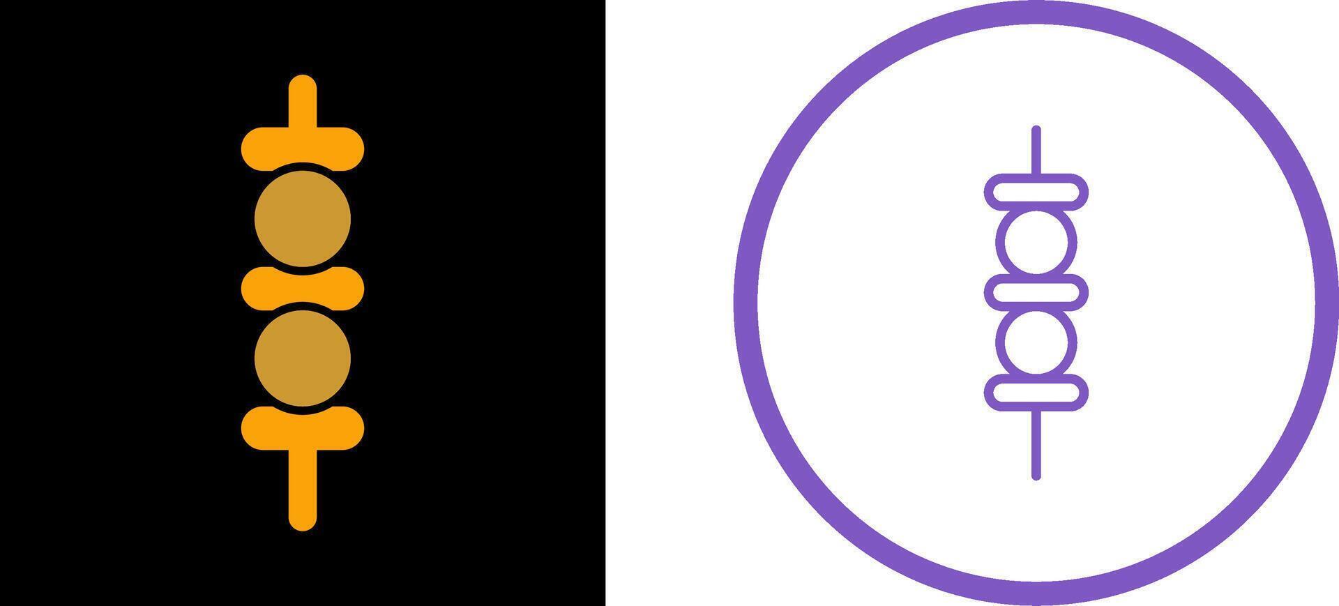 Kebab Vector Icon