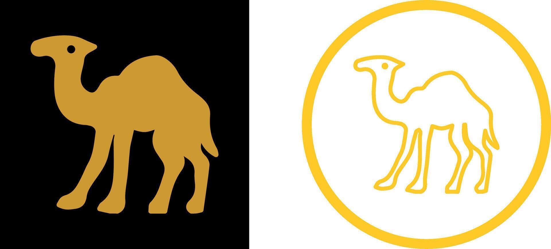 Camel Vector Icon