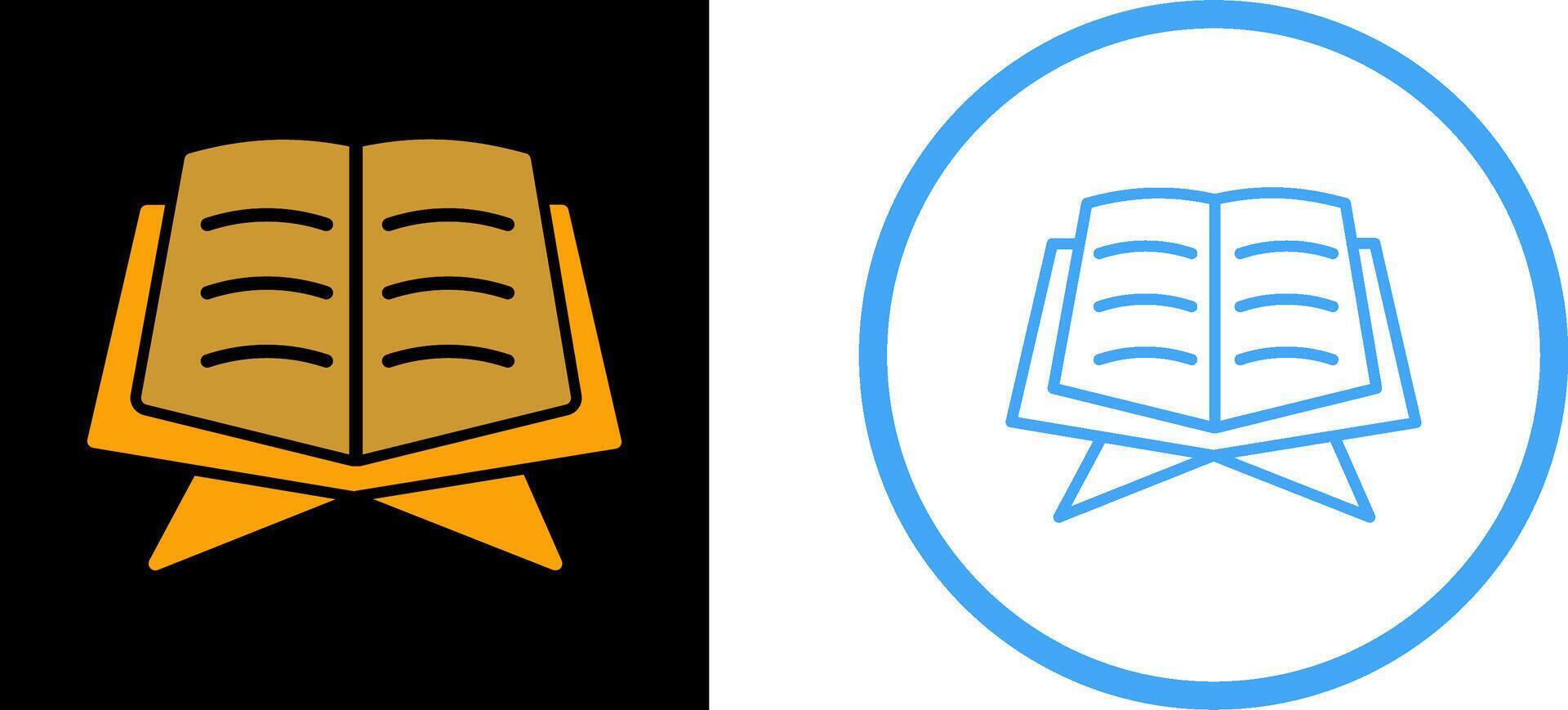 Holy Book Vector Icon