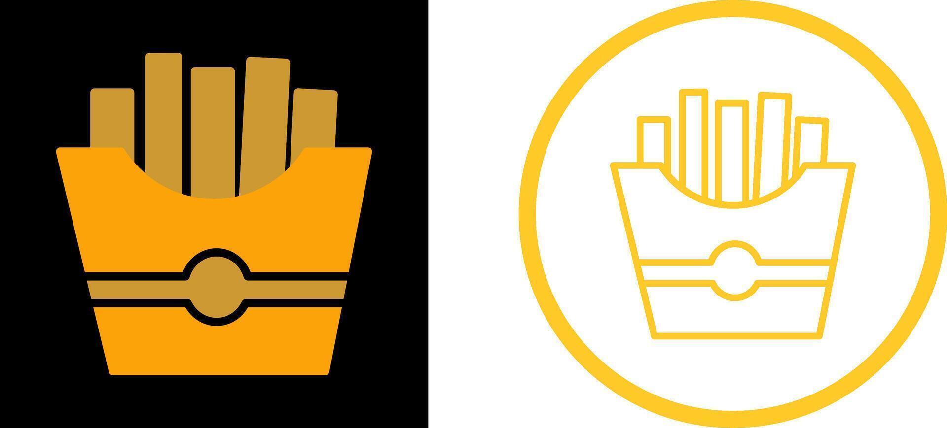 French Fries Vector Icon
