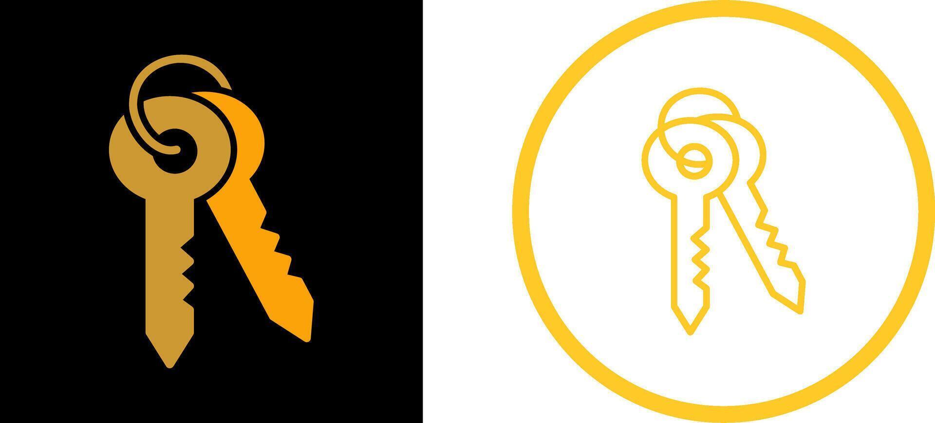 House Key Vector Icon