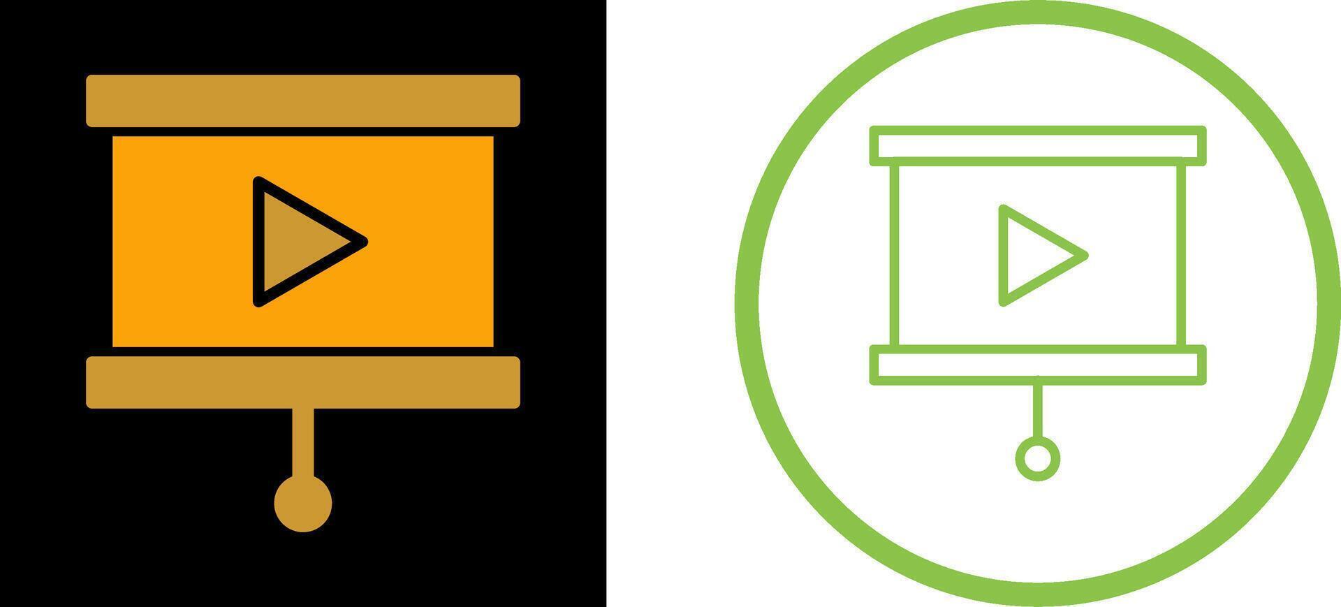 Slideshow Vector Icon