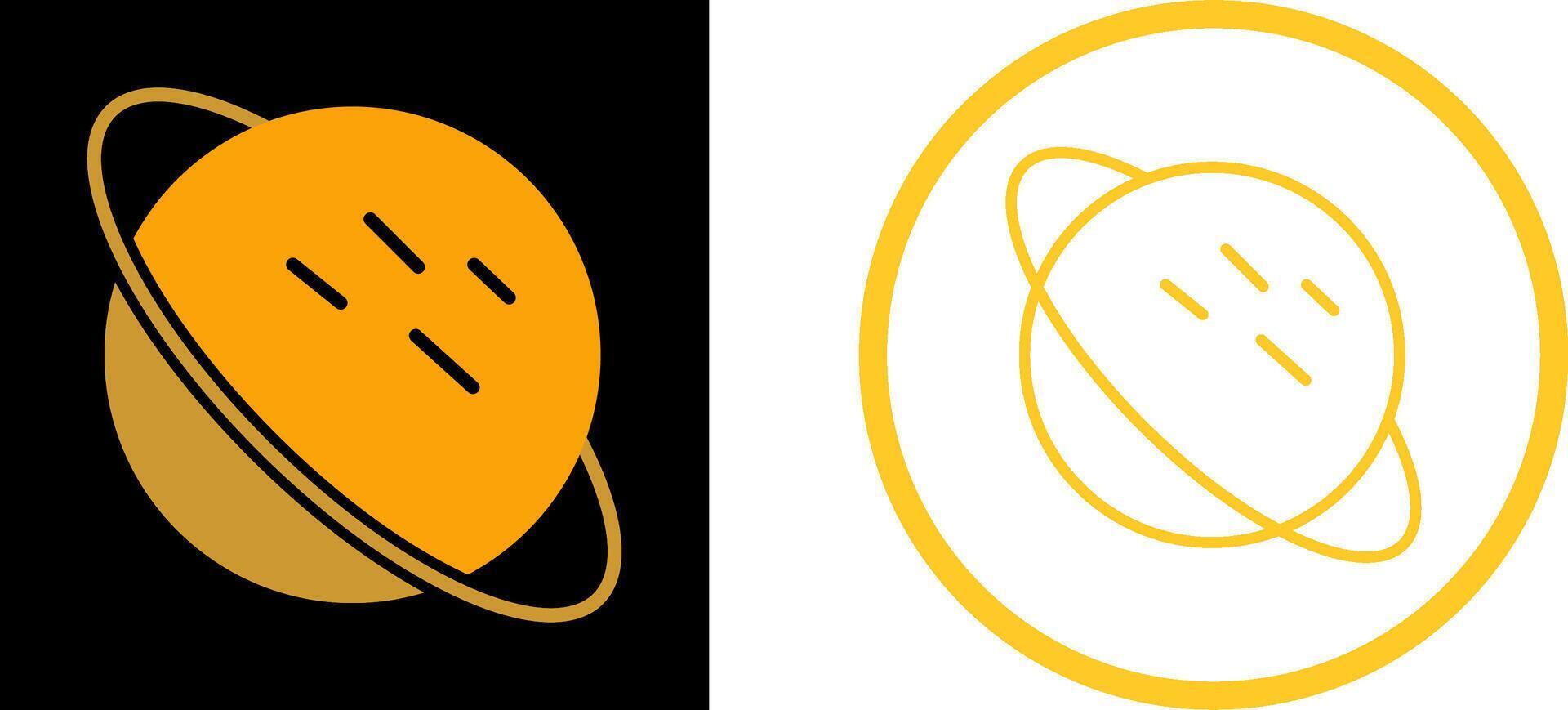 Saturn Vector Icon