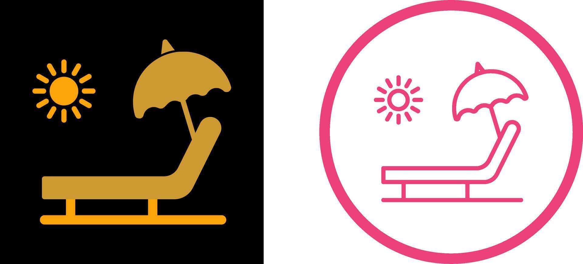 Beach Vector Icon