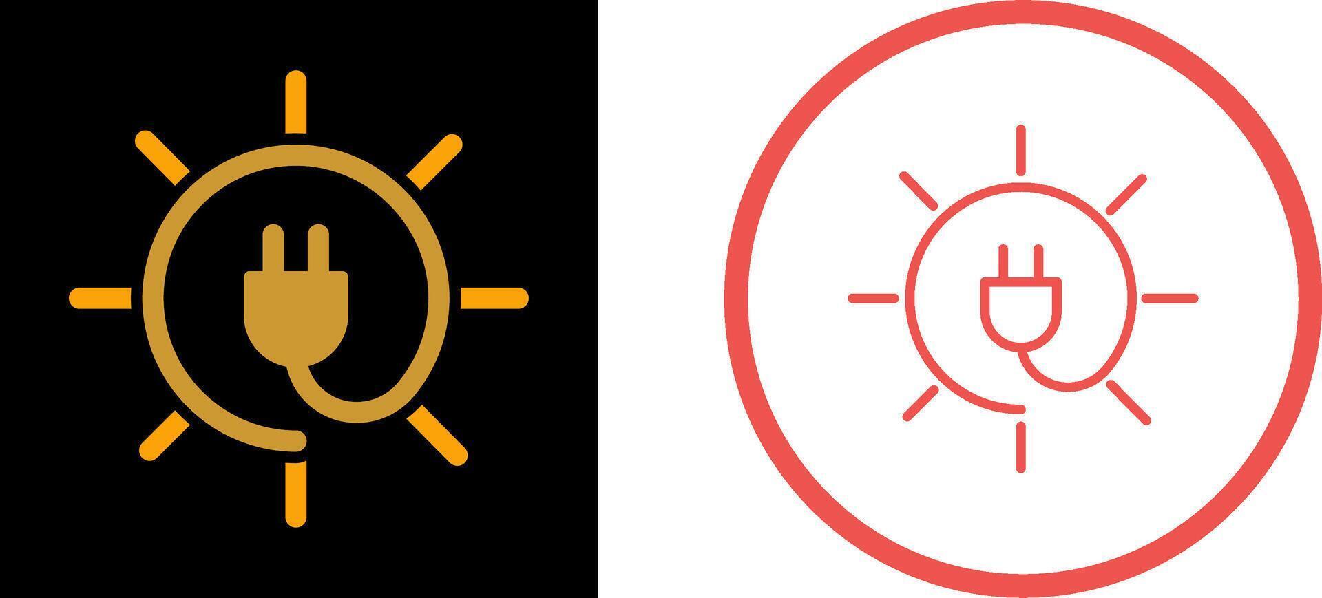 Electricity Vector Icon