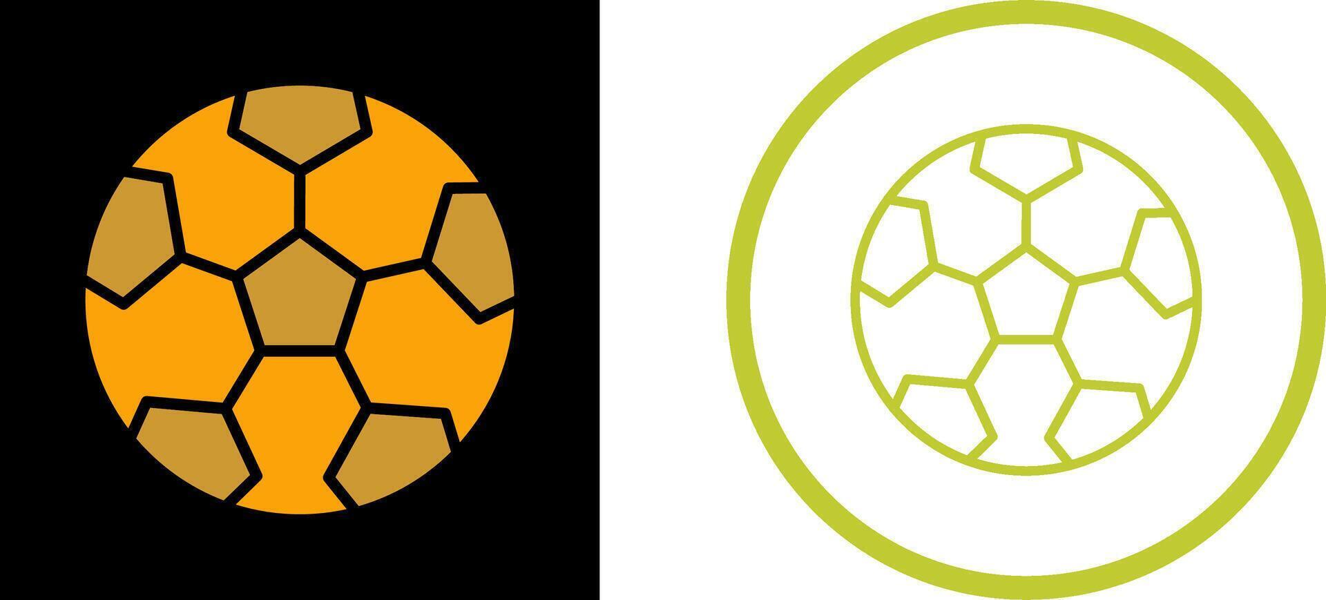 icono de vector de fútbol