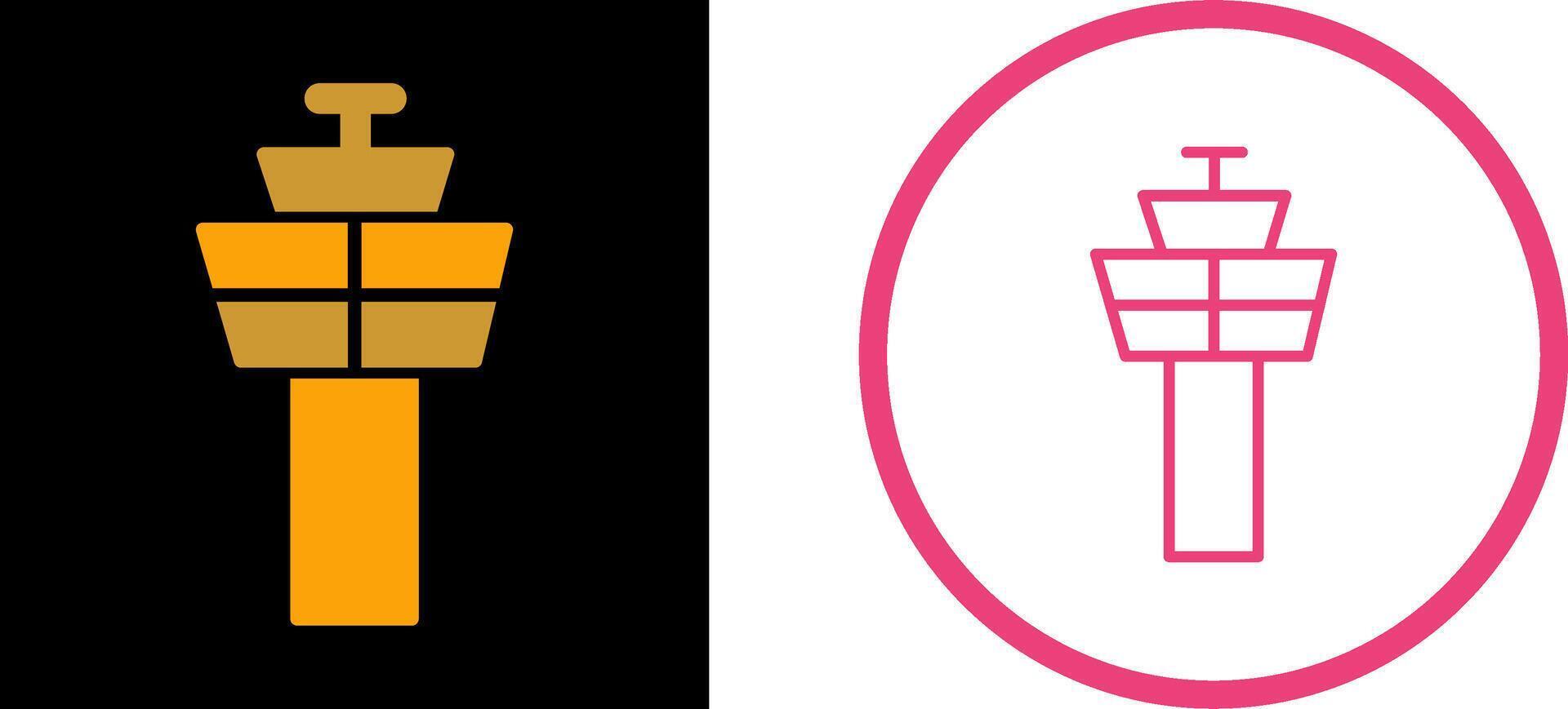 Control Tower Vector Icon