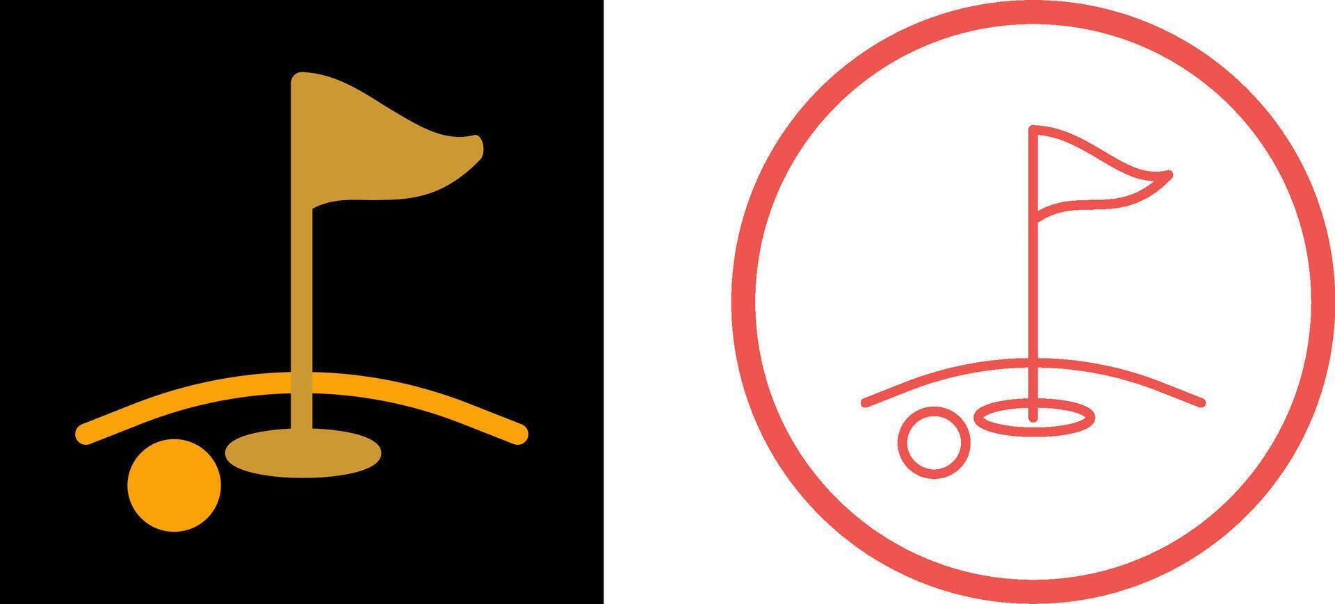 Golf Vector Icon