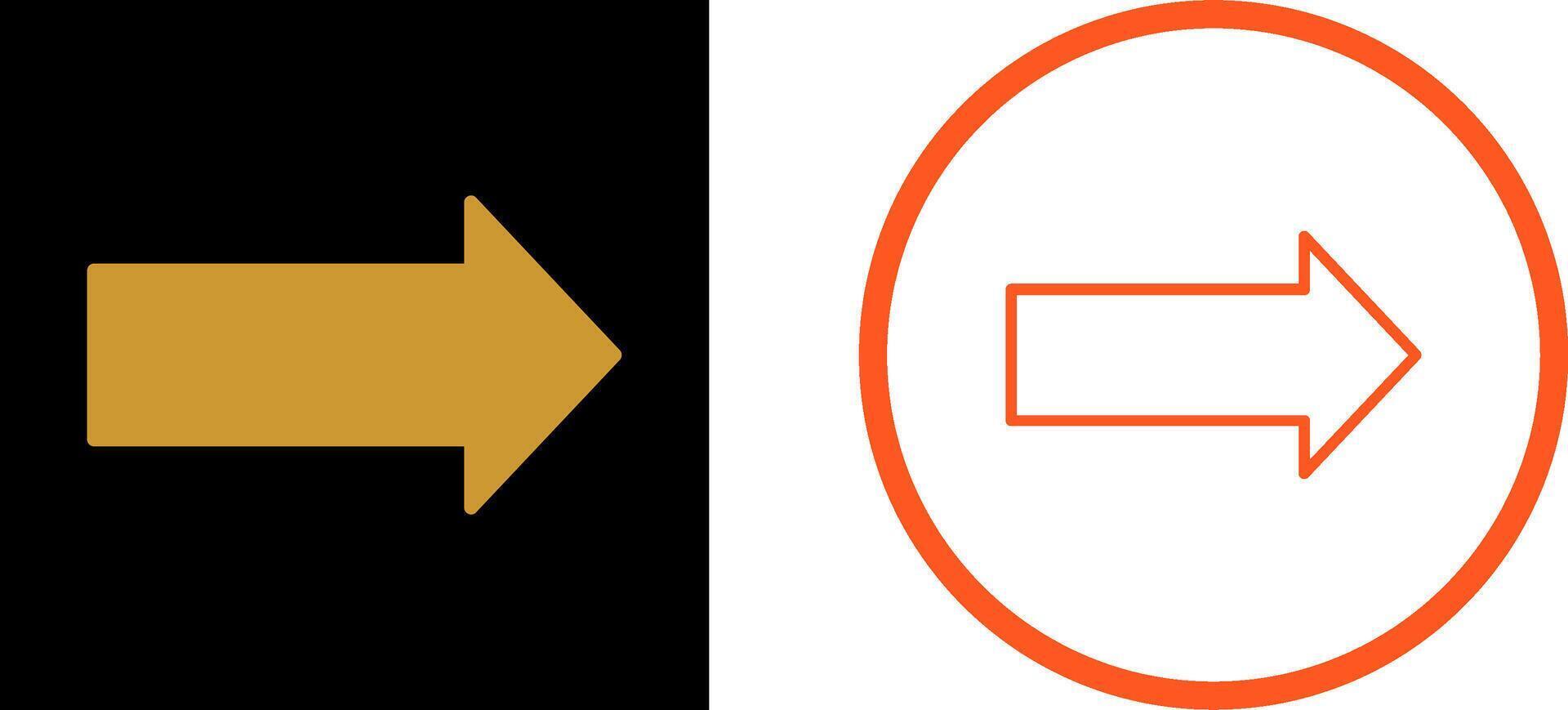 Right Vector Icon