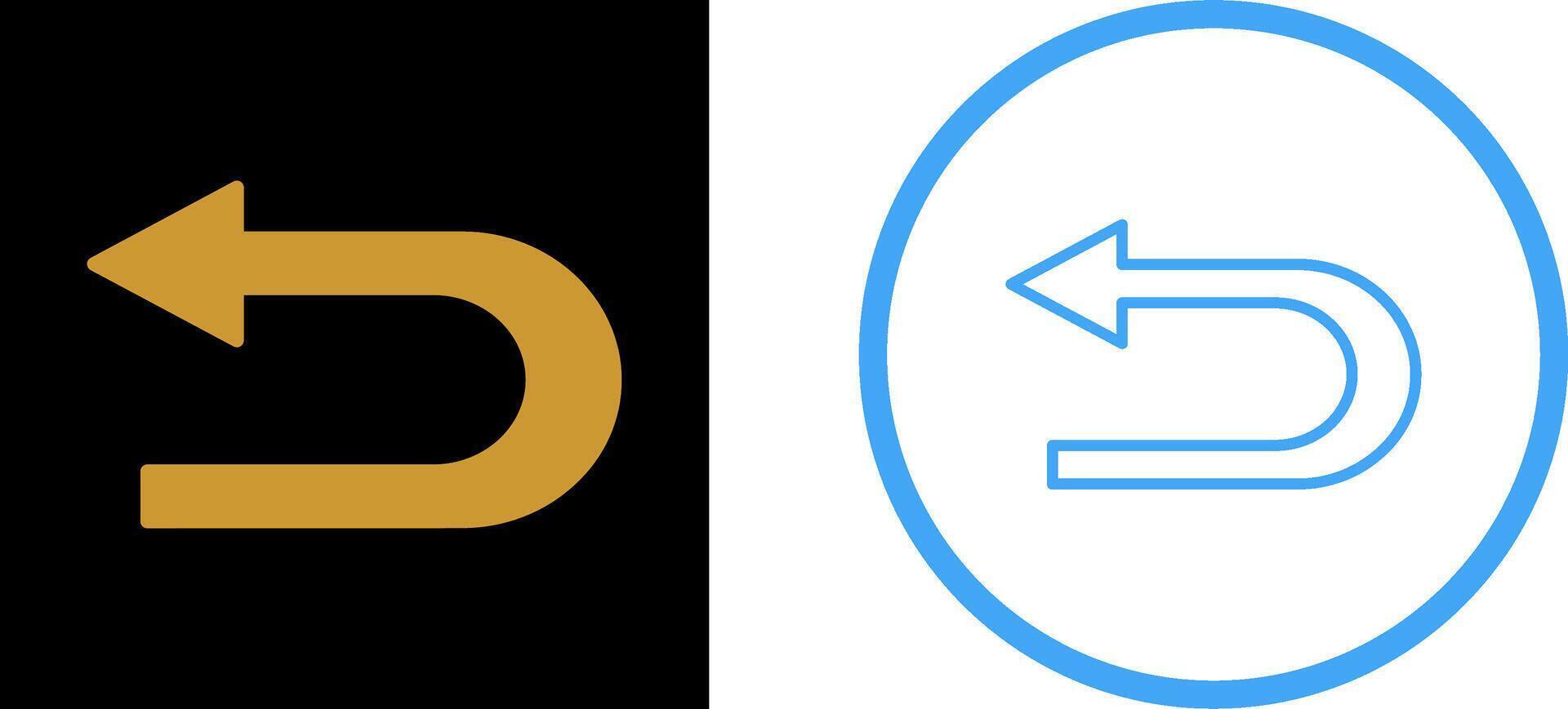 Arrow Back Vector Icon
