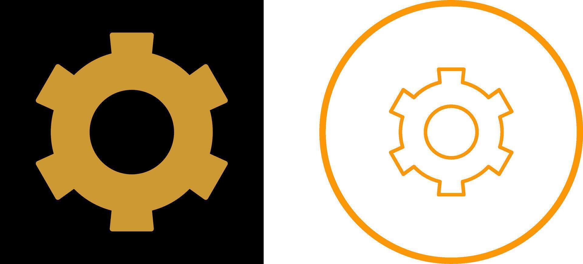 Setting Gear Vector Icon
