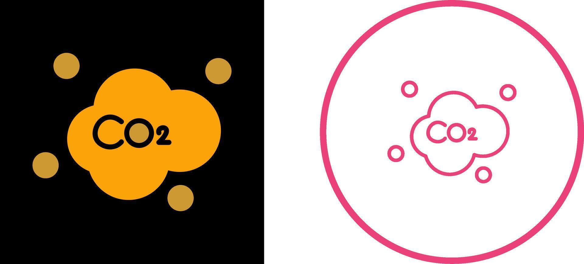 Carbon Dioxide Vector Icon