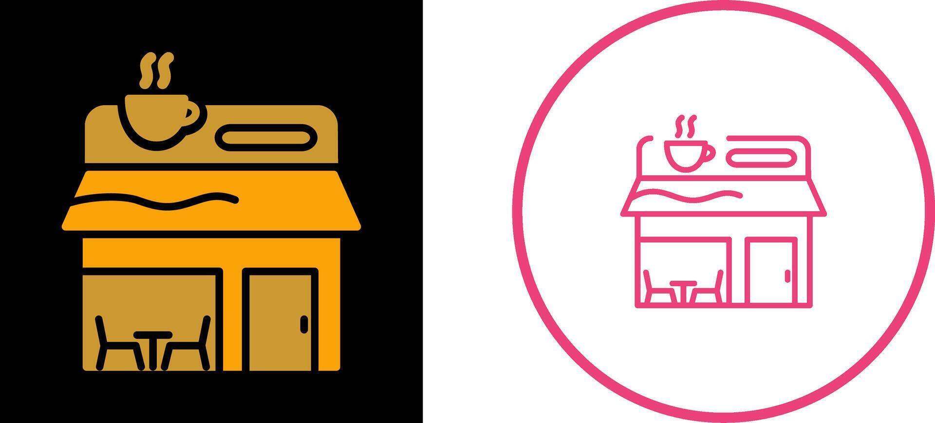 Coffee Shop Vector Icon